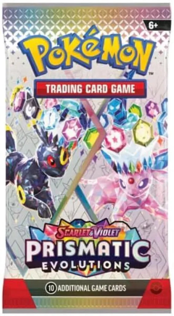 Pokémon Scarlet & Violet – Prismatic Evolutions Booster Pack Englisch