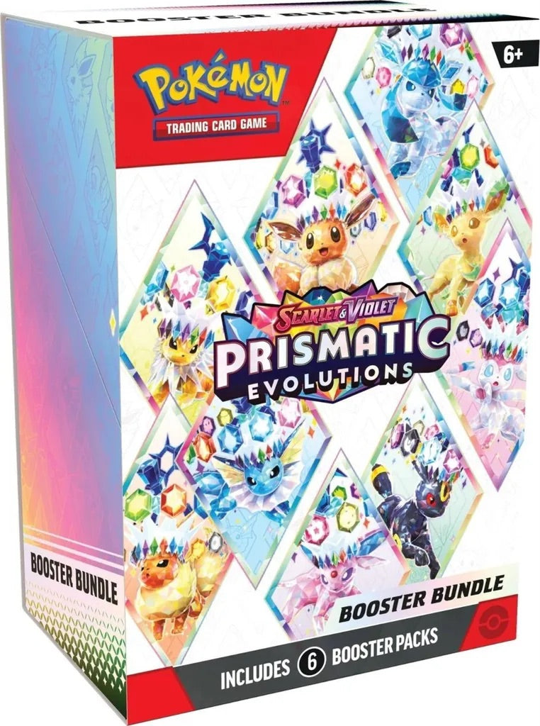 Pokémon TCG: SV8.5 Prismatische Entwicklungen - Booster Bundle