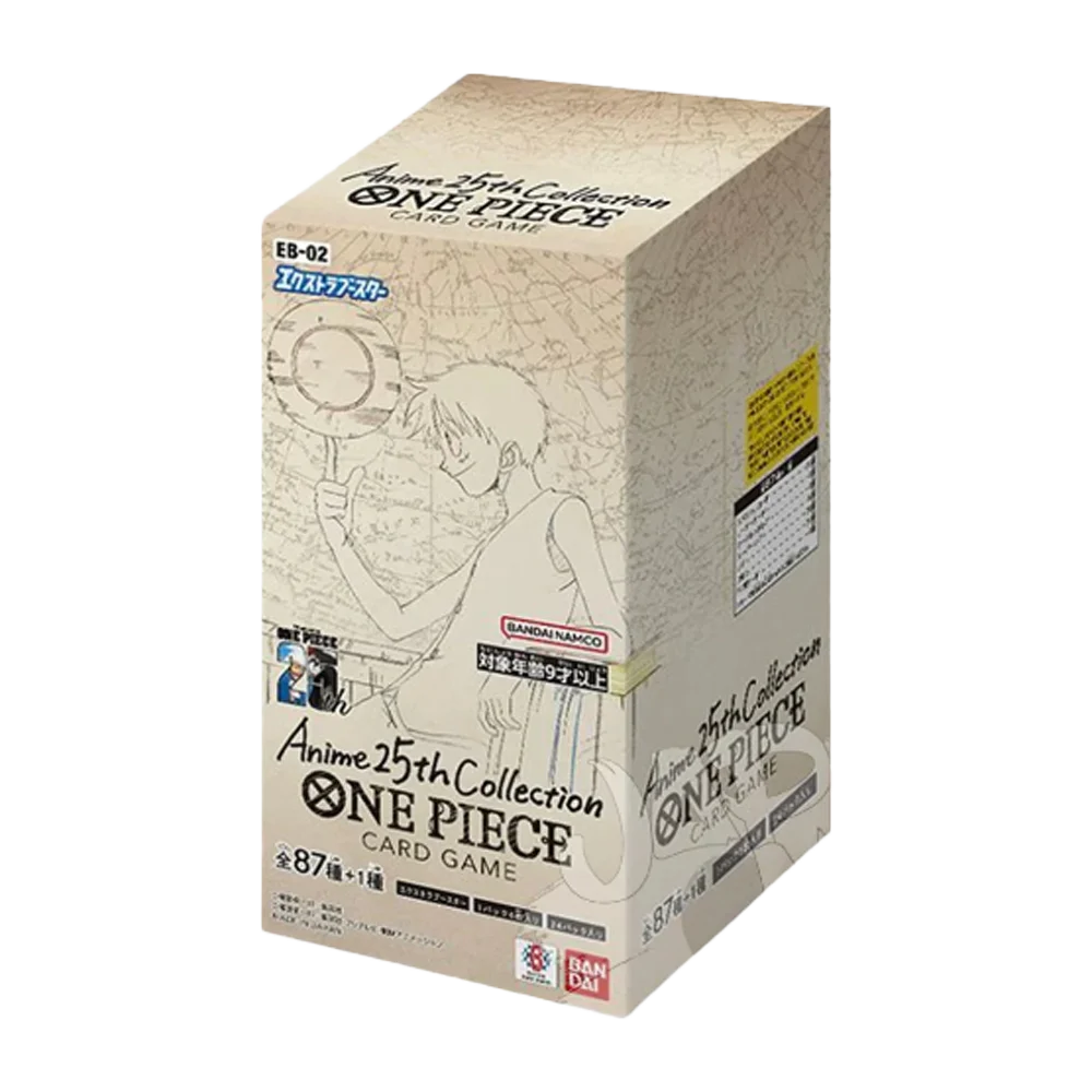 One Piece Anime 25th Collection Booster Display EB02 Japanisch