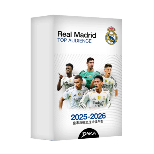 Daka 2025-26 Real Madrid Top Audience - Hobby Box