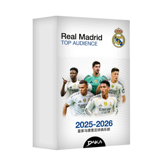Daka 2025-26 Real Madrid Top Audience - Hobby Box