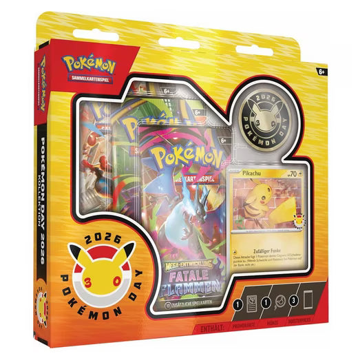 Pokémon Day 2026 Spezial Kollektion Pikachu