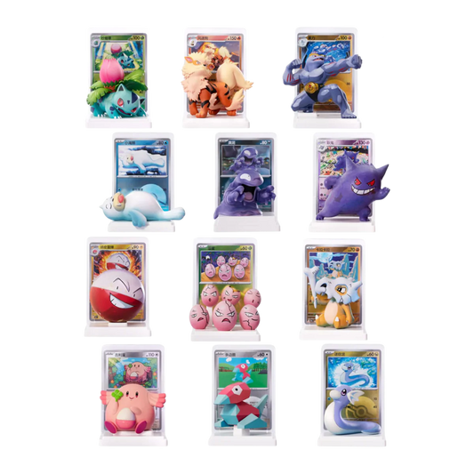 Pokemon Blind Box - 151 Collect Figuren Set Sammelkarten