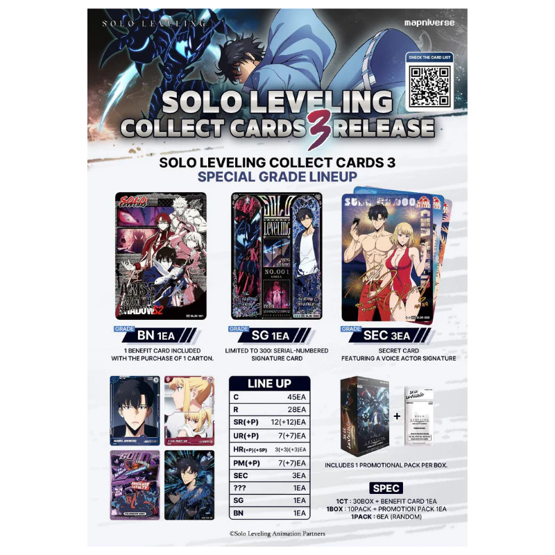 Mapniverse – Solo Leveling – Vol. 3 – Booster Display (KR)