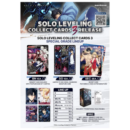Mapniverse – Solo Leveling – Vol. 3 – Booster Display (KR)