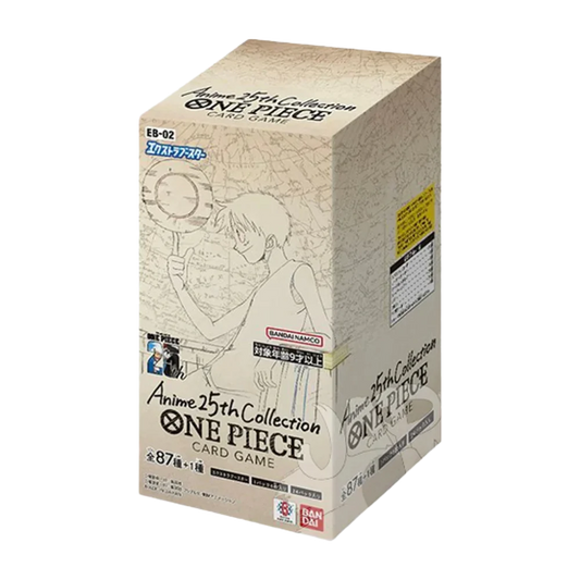 One Piece Anime 25th Collection Booster Display EB02 Japanisch