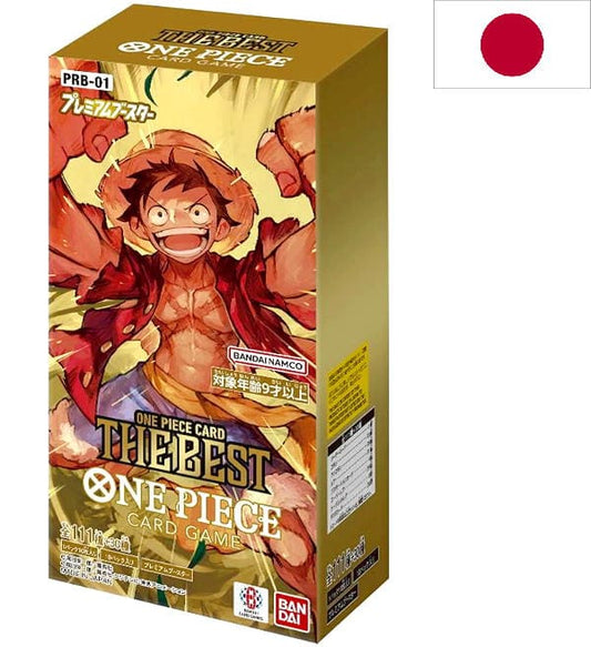 One Piece Card Game - Premium Booster The Best PRB-01 - Display mit 10 Boostern - JP