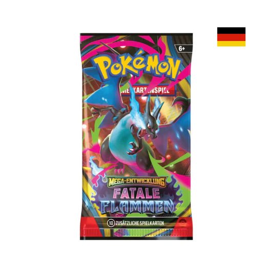 Pokémon TCG – Fatale Flammen Booster (Deutsch)