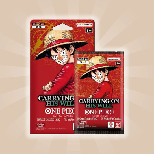 One Piece Card Game – OP13 “Carrying on His Will” | SLEEVED Booster Pack |